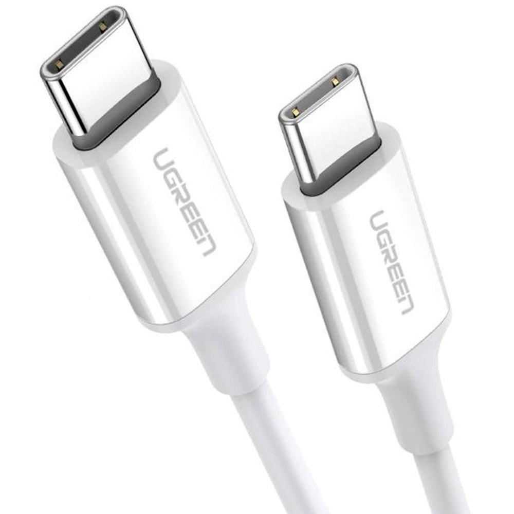 Ugreen 0.5 Meter USB-C til USB-C Kabel 60W - Hvit