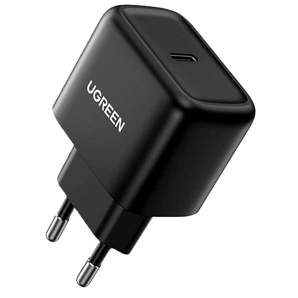 Ugreen 25W PD USB-C Fast Vegglader - Svart