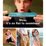 TORRAS iPhone 16 Plus Hybrid Plast Deksel m. Ståfunksjon - MagSafe Kompatibel - Gjennomsiktig