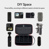 TELESIN Organisasjonsveske for Actionkamera & Tilbehør - Svart