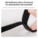 TELESIN Hjelmfeste for Actionkamera - Svart / Grå