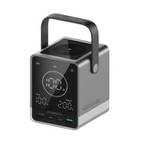 CUKTECH 300W PowerBank m. Trådløs Lading - 2x USB-C & 2x USB-A - 40.000 mAh - Svart