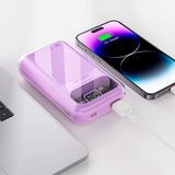 Acefast Sparkling Series Powerbank med USB-A og USB-C 30W - 20 000 mAh - Grønn