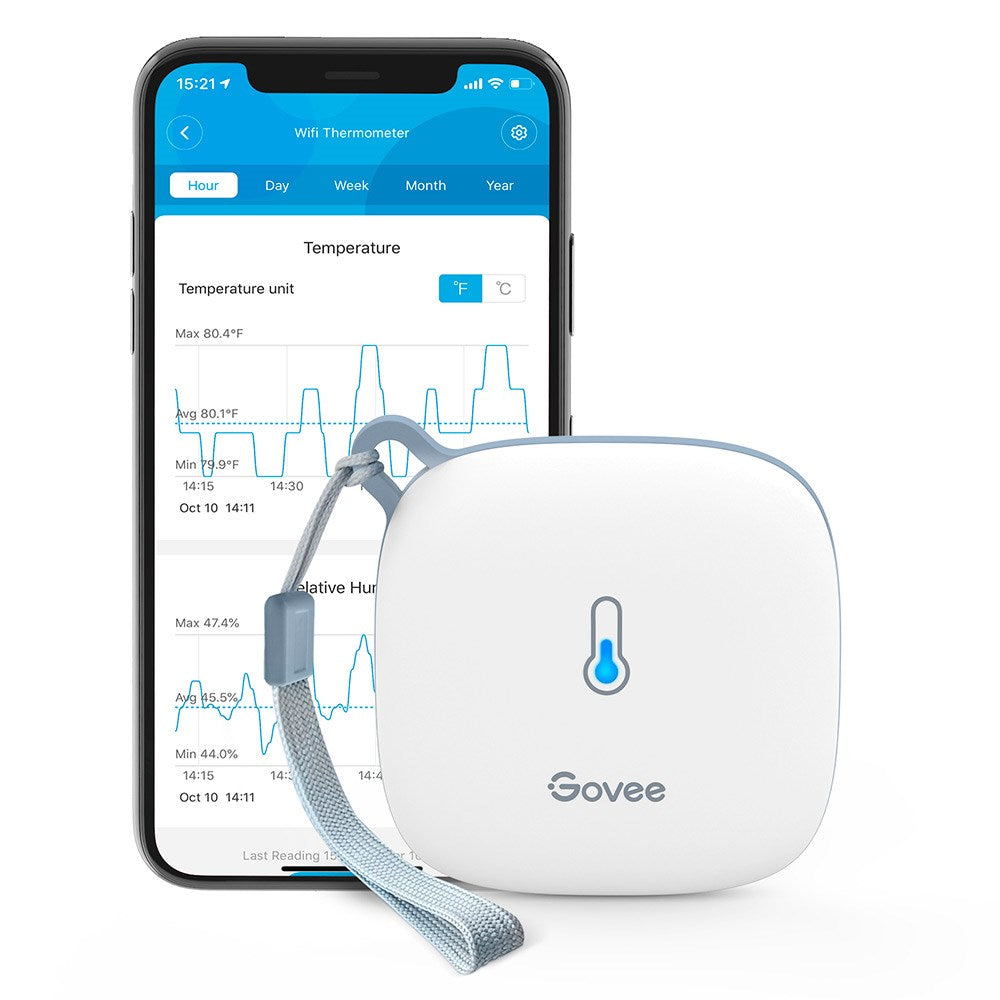 Govee WiFi Thermometer Hygrometer - Hvit