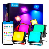 Govee Smart LED Flood Lights - 4 stk. - Svart