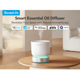 Goveelife Smart Aroma Diffuser - RGBIC & White Noise - Hvit