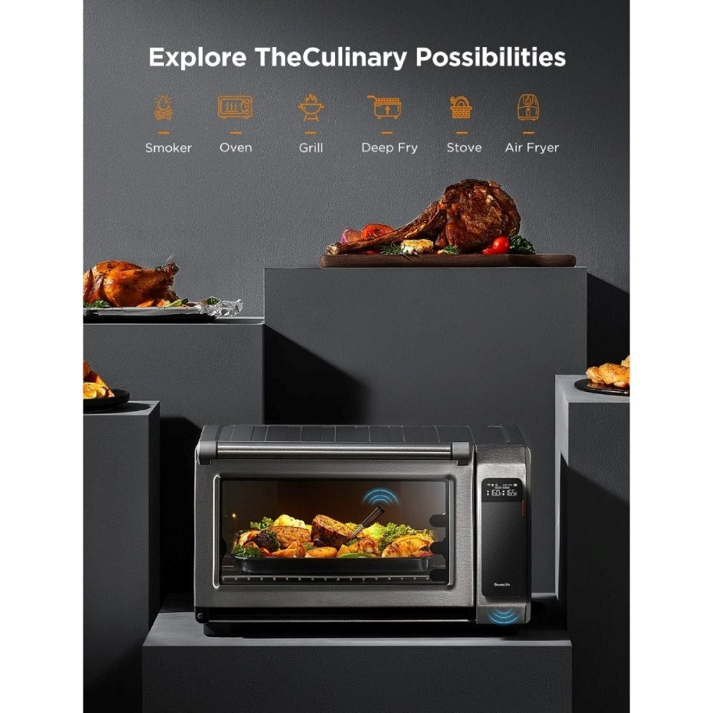 Govee Trådløst Stegetermometer - 2 Sonder - Svart