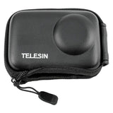 TELESIN Beskyttelsesveske for DJI Osmo Action 3 / 4 / 5 Pro - Svart