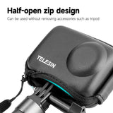 TELESIN Beskyttelsesveske for DJI Osmo Action 3 / 4 / 5 Pro - Svart