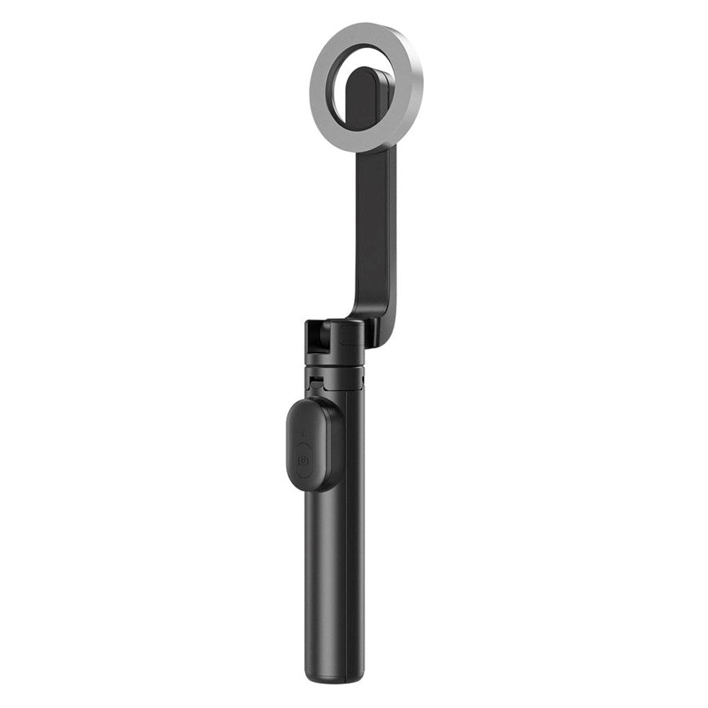 TELESIN Mini Magnetisk Selfie Stick for Mobil - MagSafe Kompatibel - Svart
