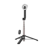 TELESIN Mini Magnetisk Selfie Stick for Mobil - MagSafe Kompatibel - Svart