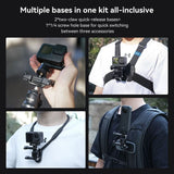 TELESIN Quick-Release Adaptersett for actionkamera - svart