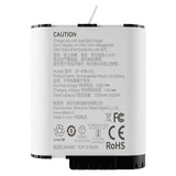 TELESIN Stamina Batteri til GoPro Hero 9 / 10 / 11 / 12 - Hvit