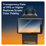 TELESIN Herdet Beskyttelsesglass til DJI Osmo Pocket 3 - 2 stk - Gjennomsiktig