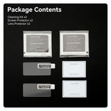 TELESIN Herdet Beskyttelsesglass til DJI Osmo Pocket 3 - 2 stk - Gjennomsiktig