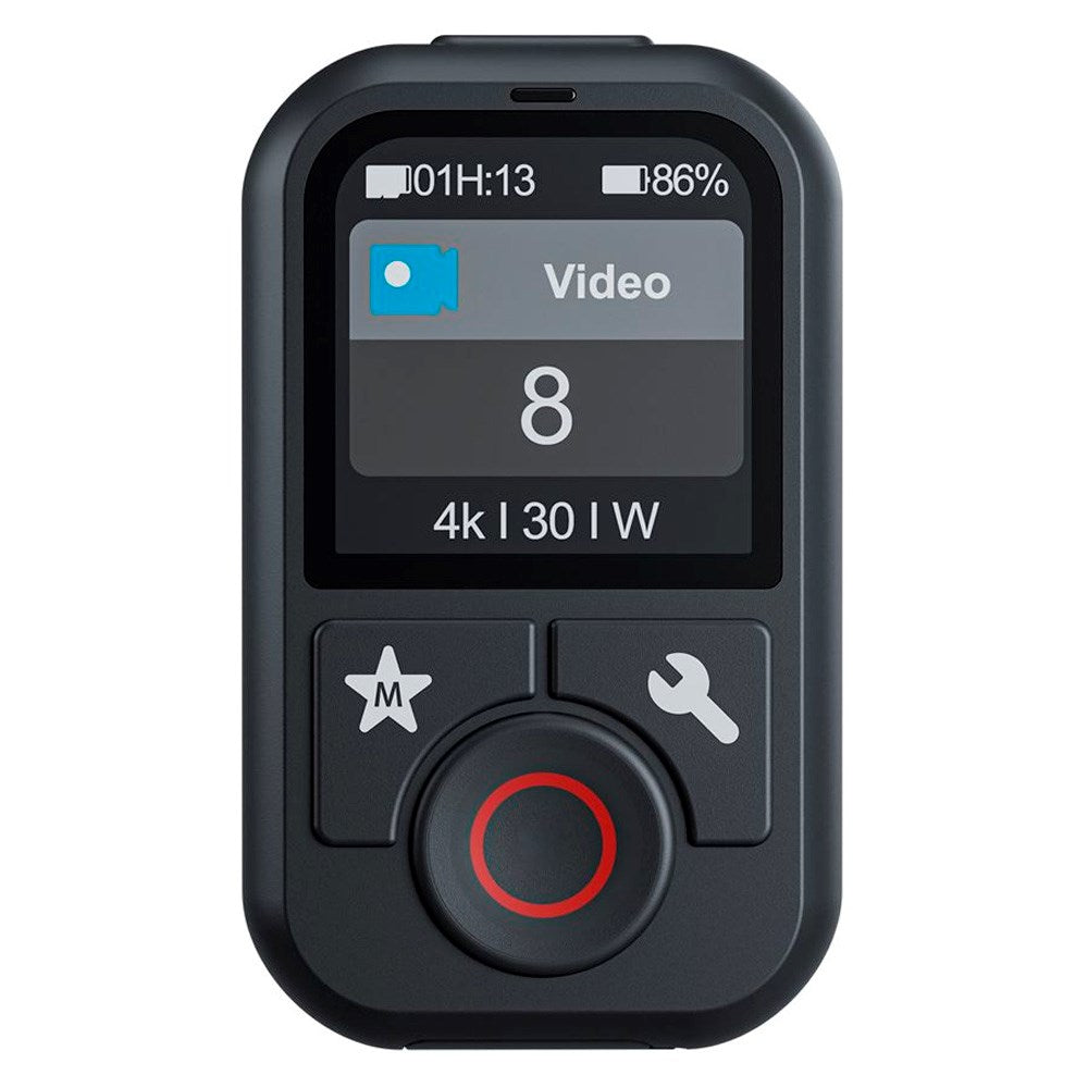 TELESIN Fjernkontroll for GoPro Hero 8 / 9 / 10 / 11 / 12 / 13 / MAX m. Håndleddsrem - Svart