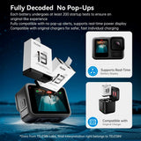 TELESIN Stamina Batteri til GoPro Hero 13 - Hvit