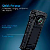 TELESIN Metal Cage for Insta360 X4 - Svart