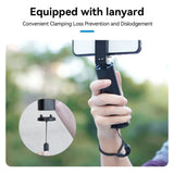 TELESIN Magnetisk Selfie Stick med Bluetooth Knapplukker - MagSafe Kompatibel - Svart