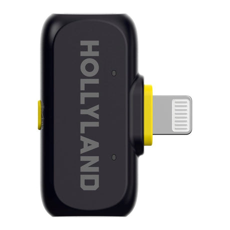 Hollyland Lark A1 Trådløst Mikrofonsett med 1 x USB-C RX & 1 x Lightning RX - Svart