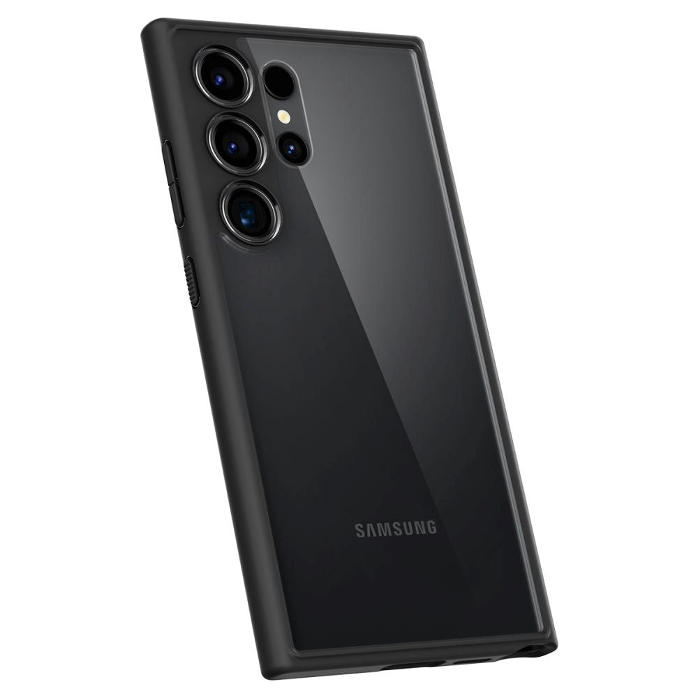 Samsung Galaxy S24 Ultra Spigen Ultra Hybrid Deksel - Gjennomsiktig / Svart