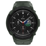 Samsung Galaxy Watch 4 Classic (46mm) SPIGEN Rugged Armor Pro Deksel - TPU Deksel inkl. Stropp - Grønn