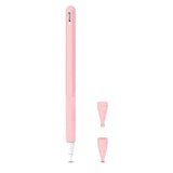 Apple Pencil 2 Fleksibelt Silikondeksel - Rosa