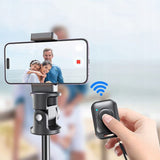 Tech-Protect L03S Selfie Stick med Stativ & Bluetooth - Svart