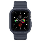 Apple Watch (44/SE/45) Spigen Rugged Armor Pro Deksel - Mørkegrå