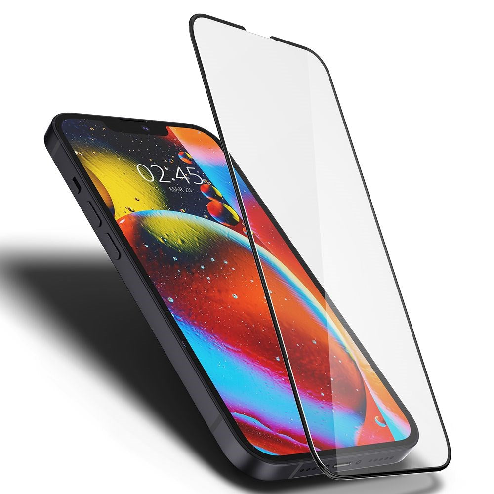 iPhone 13 / 13 Pro Spigen Glas.tr Skjermbeskytter - Herdet glass - Gjennomsiktig