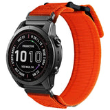 Universal Garmin 26mm QuickFit Tech-Protect Scout Pro Stoffrem - Orange