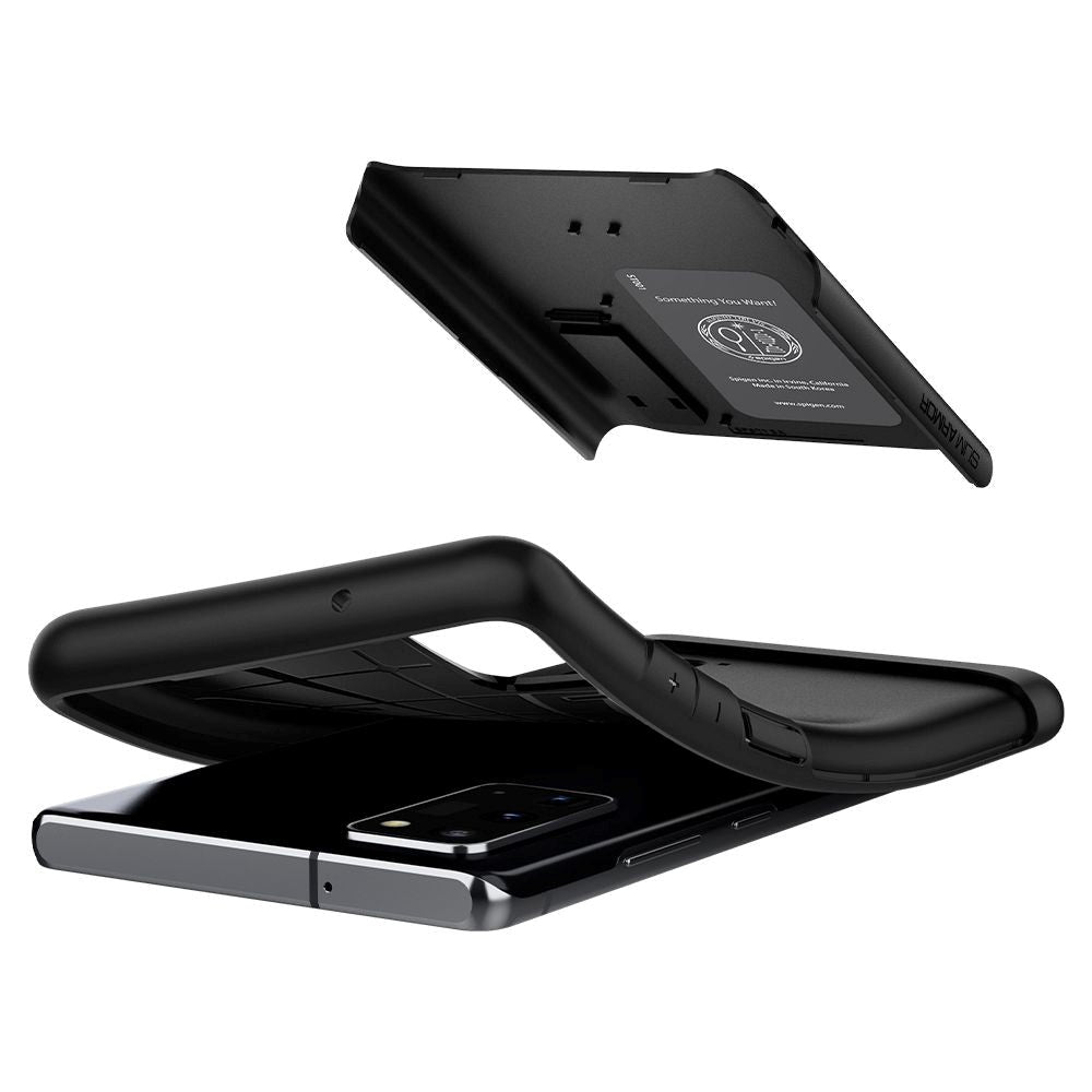 Samsung Galaxy Note 20 Deksel Spigen Slim Armor - Svart