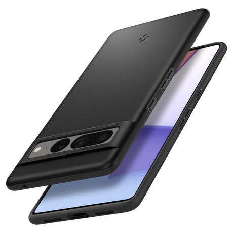 Google Pixel 7 Pro Spigen Thin Fit Deksel - Svart