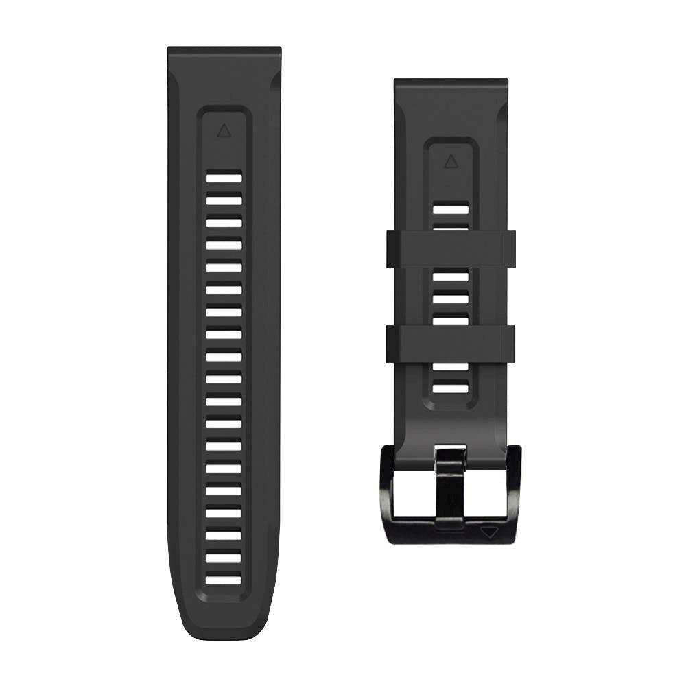 Universal Garmin 26mm QuickFit Tech-Protect Icon Band Stropp - Svart