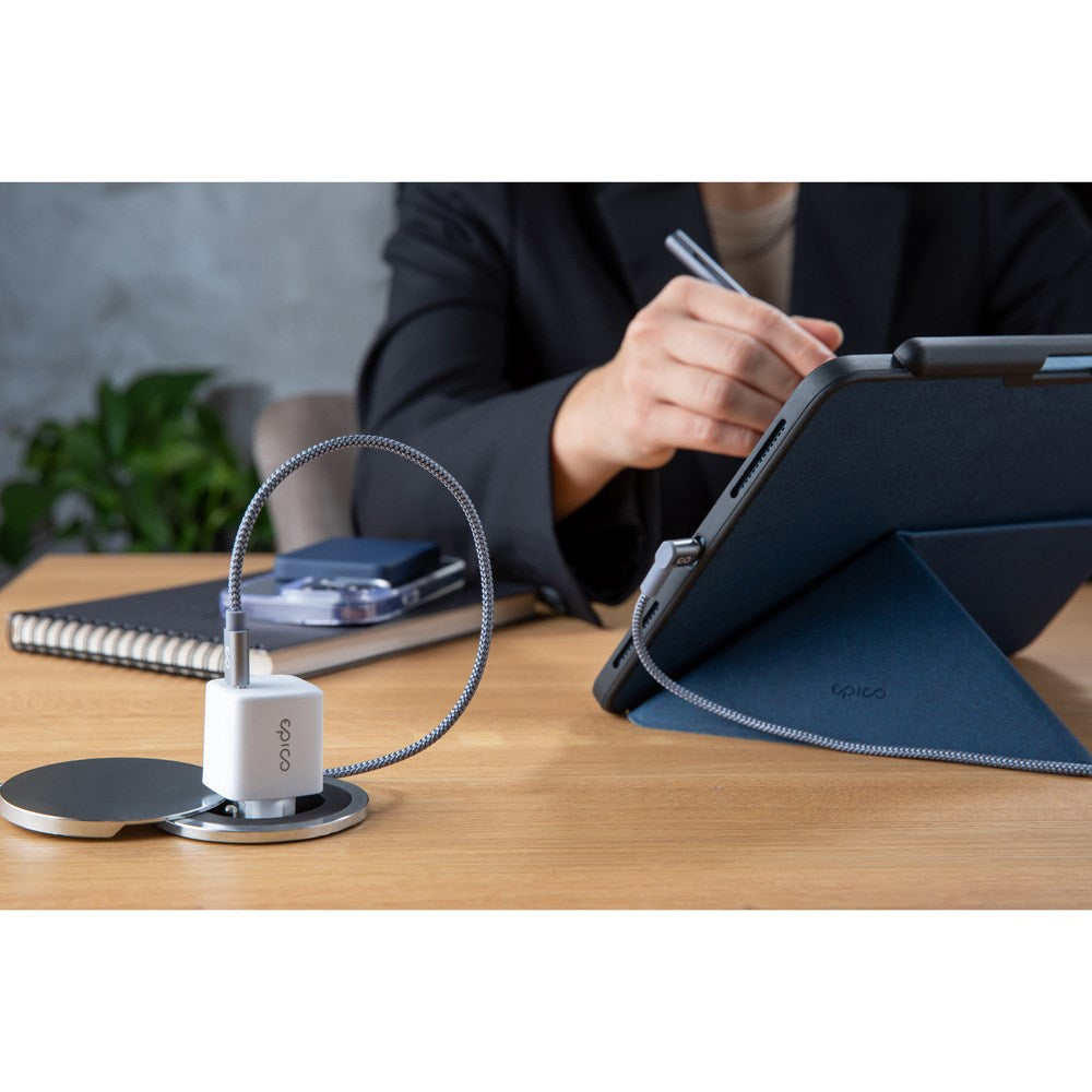 Epico Mini Vegglader PD 30W GaN med USB-C - Hvit