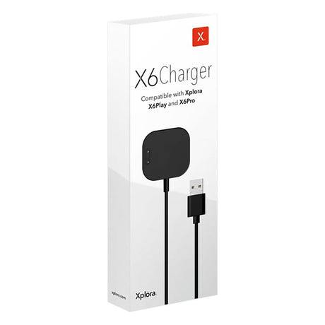 Xplora X6play Lader med USB-A - Svart