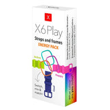 Xplora X6play Energy Pack med 3 x Deksler og Stropper - Multi