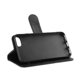 iPhone SE / 8 / 7 / 6 Classic Wallet Flip Deksel med Stativfunksjon - Svart