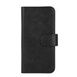 iPhone SE / 8 / 7 / 6 Classic Wallet Flip Deksel med Stativfunksjon - Svart