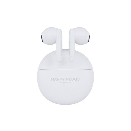 Happy Plugs Joy Lite Trådløse In-Ear Hodetelefoner - Hvit