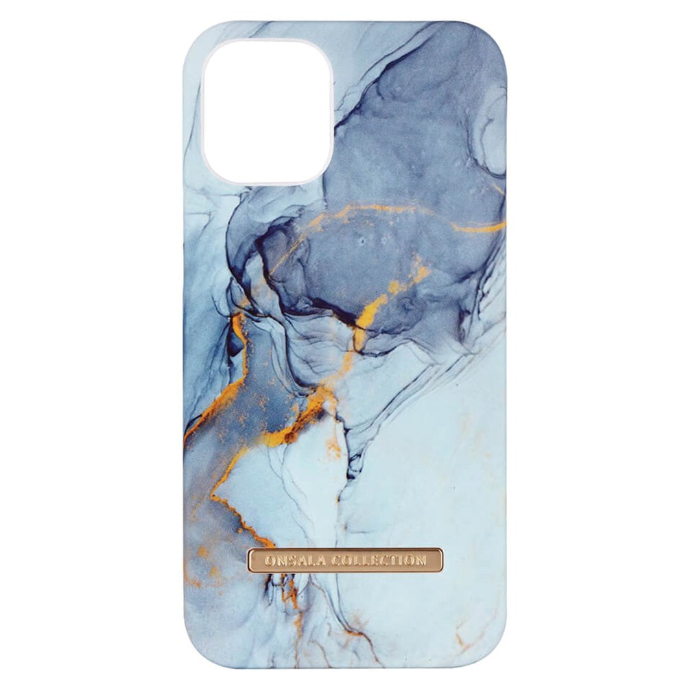 GEAR Onsala Fashion Collection iPhone 12 Mini Deksel med Magnet - Gredelin Marble