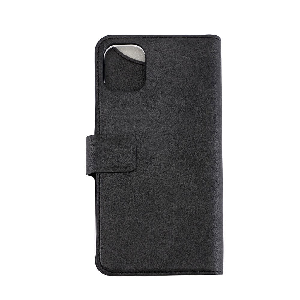 iPhone 12 Pro Max Onsala Collection Wallet Skinndeksel med Lommebok - Svart