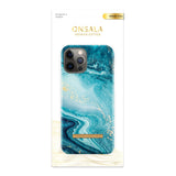 iPhone 13 Pro GEAR ONSALA Fashion Collection Deksel - Magnetisk - Blue Sea Marble