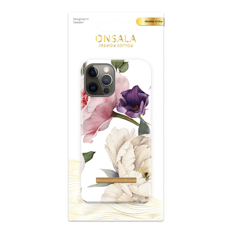 iPhone 13 Pro GEAR ONSALA Fashion Collection Deksel - Magnetisk - Rose Garden