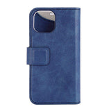 GEAR iPhone 13 Mini ONSALA Fashion Collection PU Skinn Flipdeksel med Magnet & Lommebok - Royal Blue