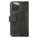 iPhone 15 GEAR ONSALA  Fashion Collection PU Skinn Flipdeksel med Magnet & Lommebok - MagSafe-Kompatibel - Dark Green