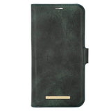 iPhone 15 Pro GEAR ONSALA  Fashion Collection PU Skinn Flipdeksel med Magnet & Lommebok - MagSafe-Kompatibel - Dark Green