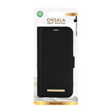 GEAR ONSALA iPhone 16 Pro ECO Flip Deksel m. Lommebok - MagSafe Kompatibel - Black