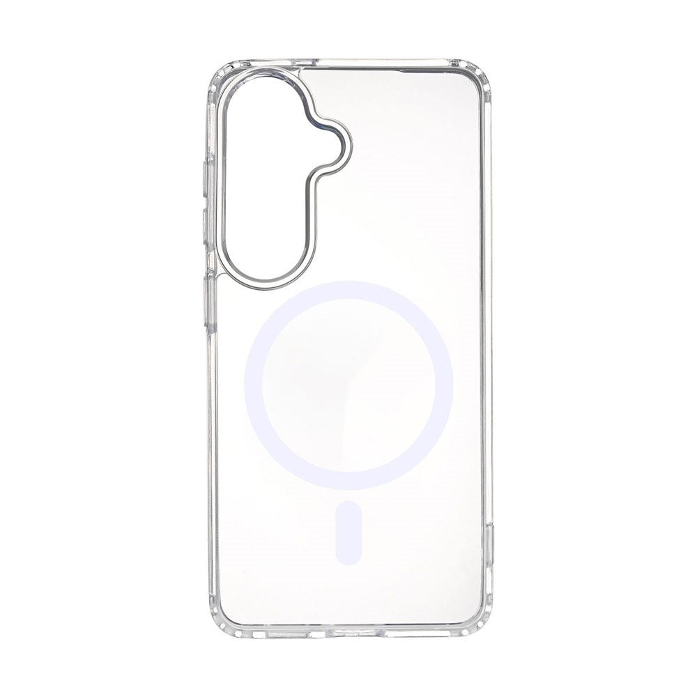 Samsung Galaxy S26 Onsala Hybrid Plast Deksel - MagSafe Kompatibel - Gjennomsiktig