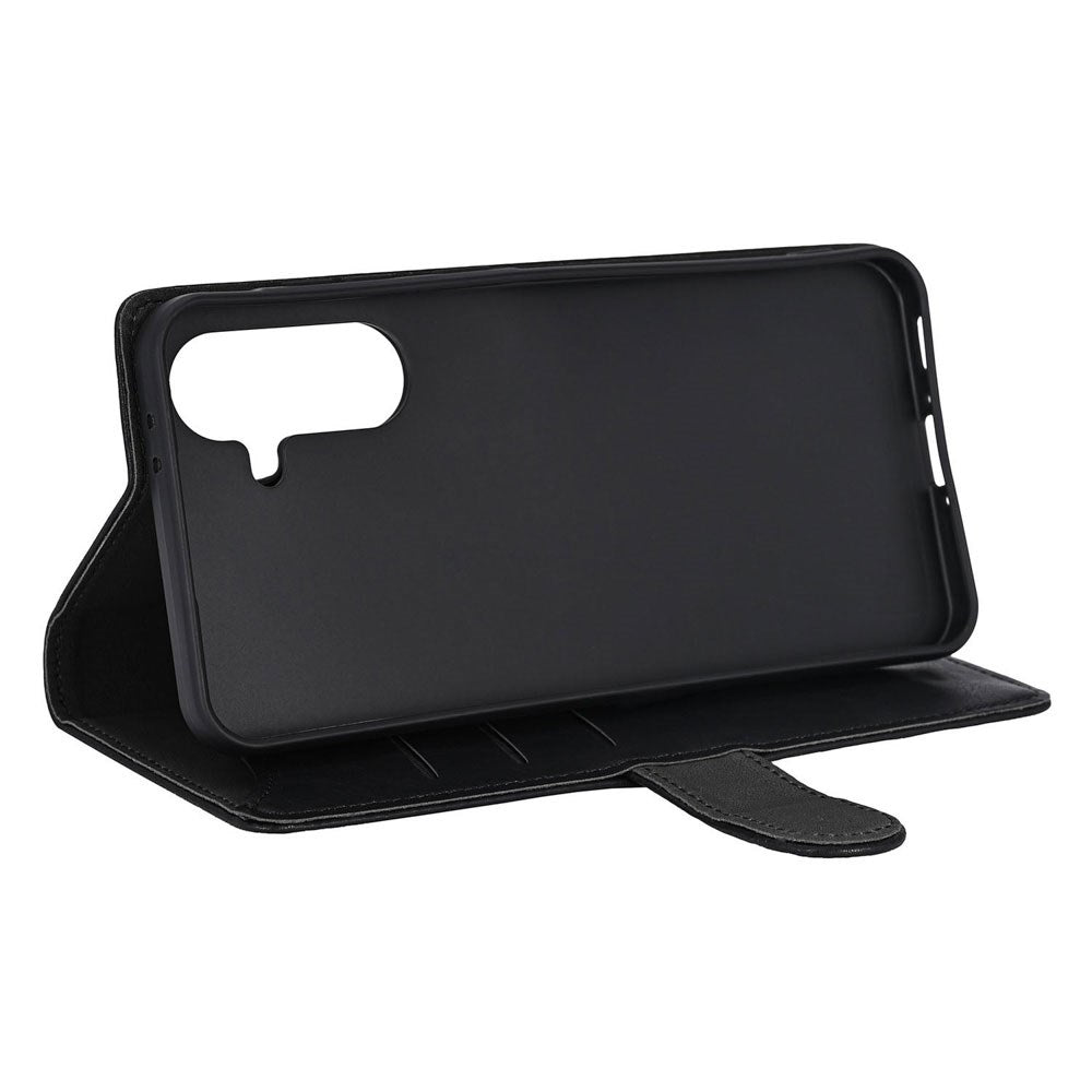 Samsung Galaxy A37 GEAR Kunstskinn Flip Deksel - Svart